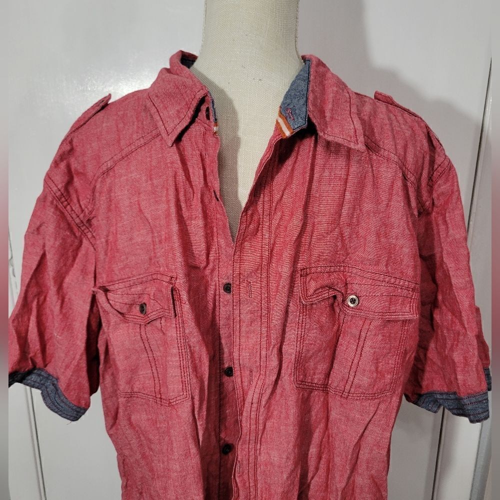 Black jack cotton button up - Picture 5 of 8